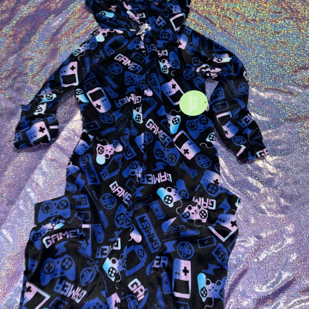 Boys Gamer Pajama Onesie